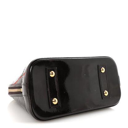 Louis Vuitton Vernis Alma BB Amarante 4 of 9
