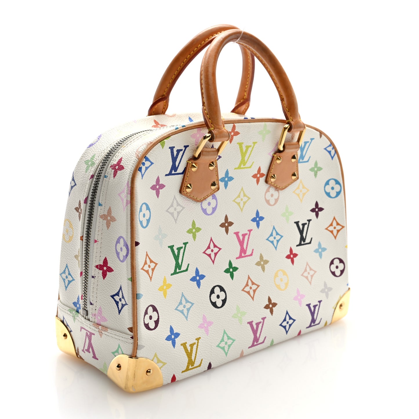 Monogram Multicolor Trouville White