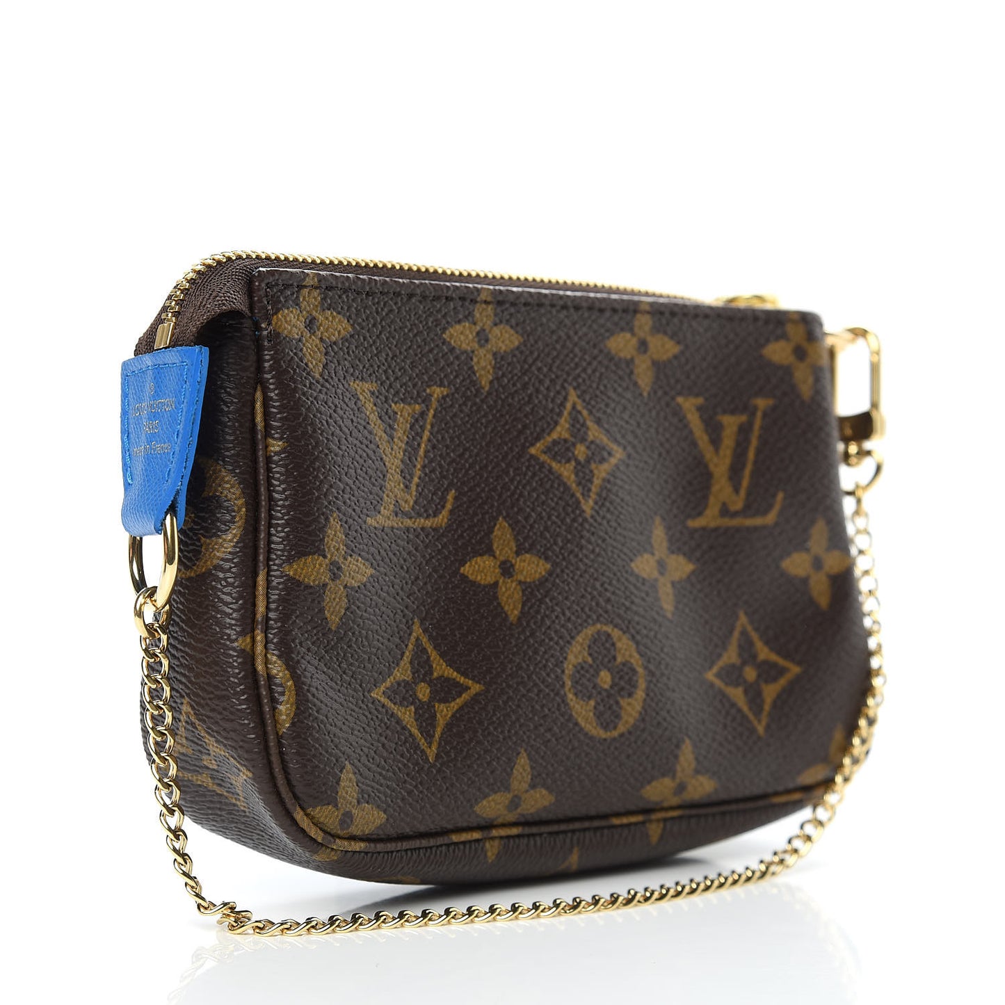 Monogram 2019 Christmas Animation Mini Venice Pochette Accessories Blue