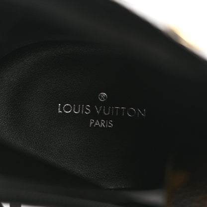 Louis Vuitton Patent Calfskin Monogram Star Trail Ankle Boots 39 Black 6 of 9