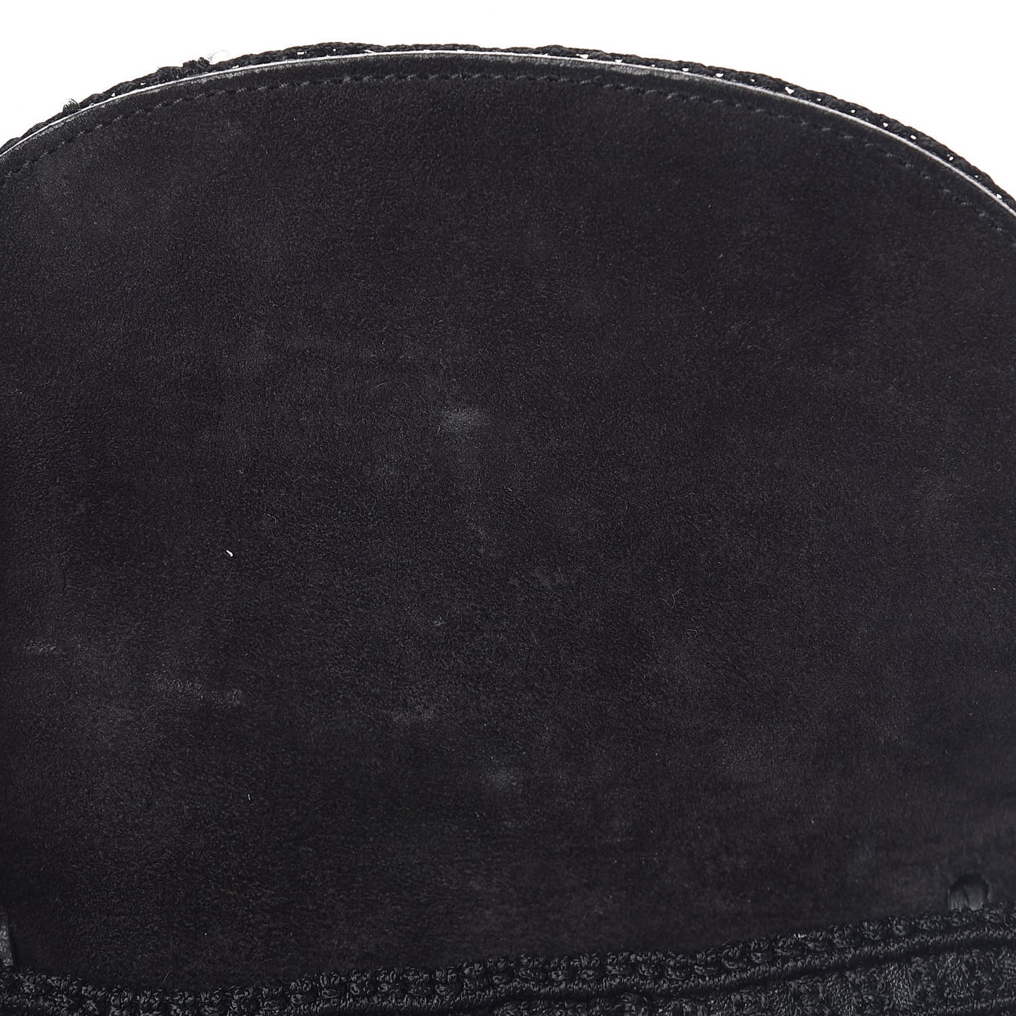 Crochet Fringe Monogram Serpent Anita Small Crossbody Black