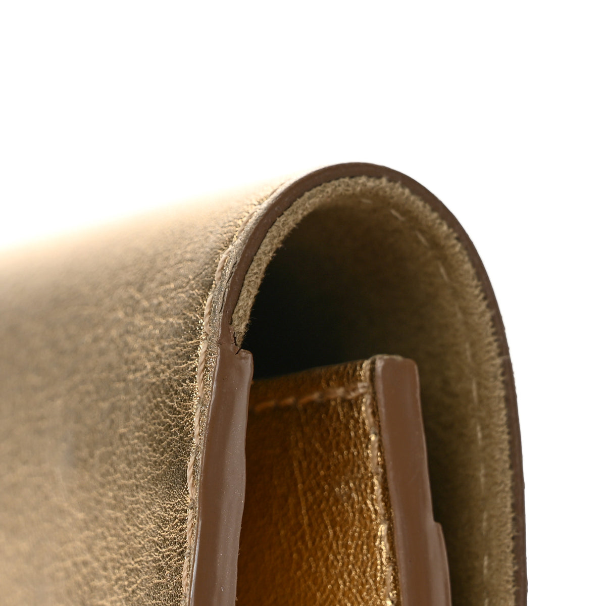 Calfskin Neo Sobe Louise EW Clutch Gold