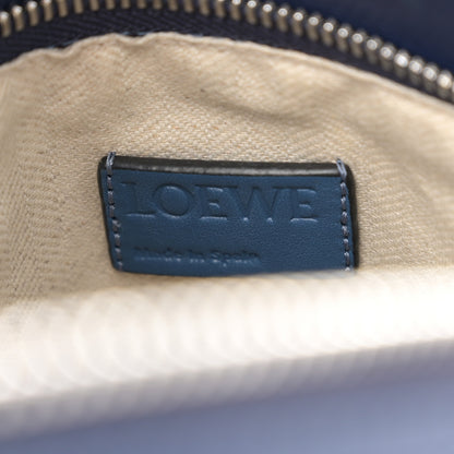 Loewe Calfskin Medium Puzzle Bag Marine Stone Steel Blue 6 of 11
