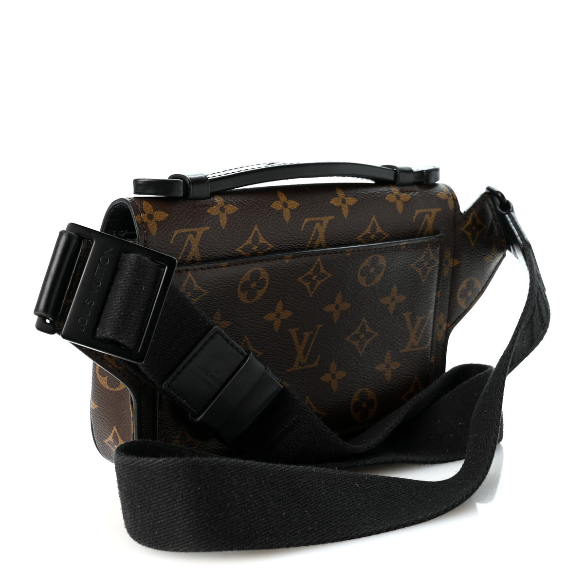 Louis Vuitton Monogram Macassar S Lock Messenger 3 of 10