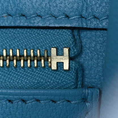 Hermes Togo Birkin 30 Blue Du Nord 18 of 31