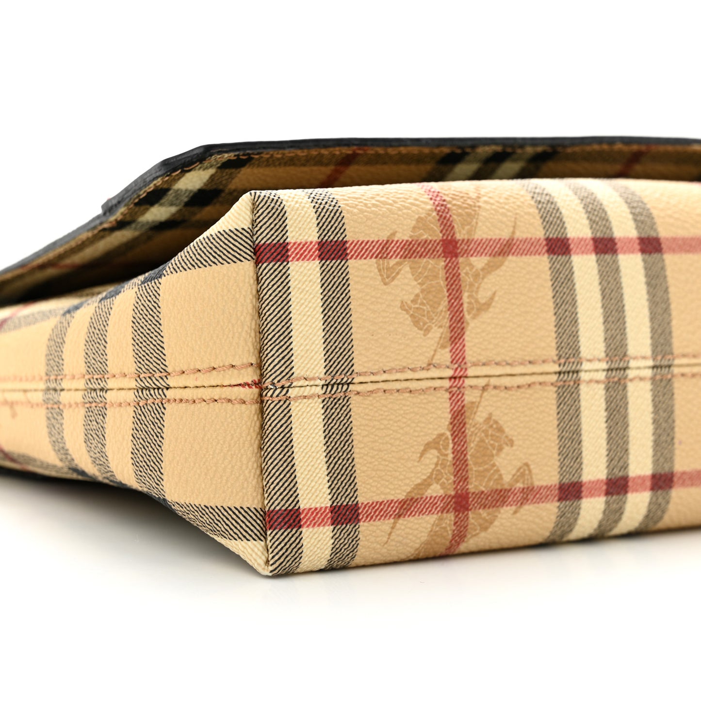 Haymarket Check Shoulder Bag Military Red