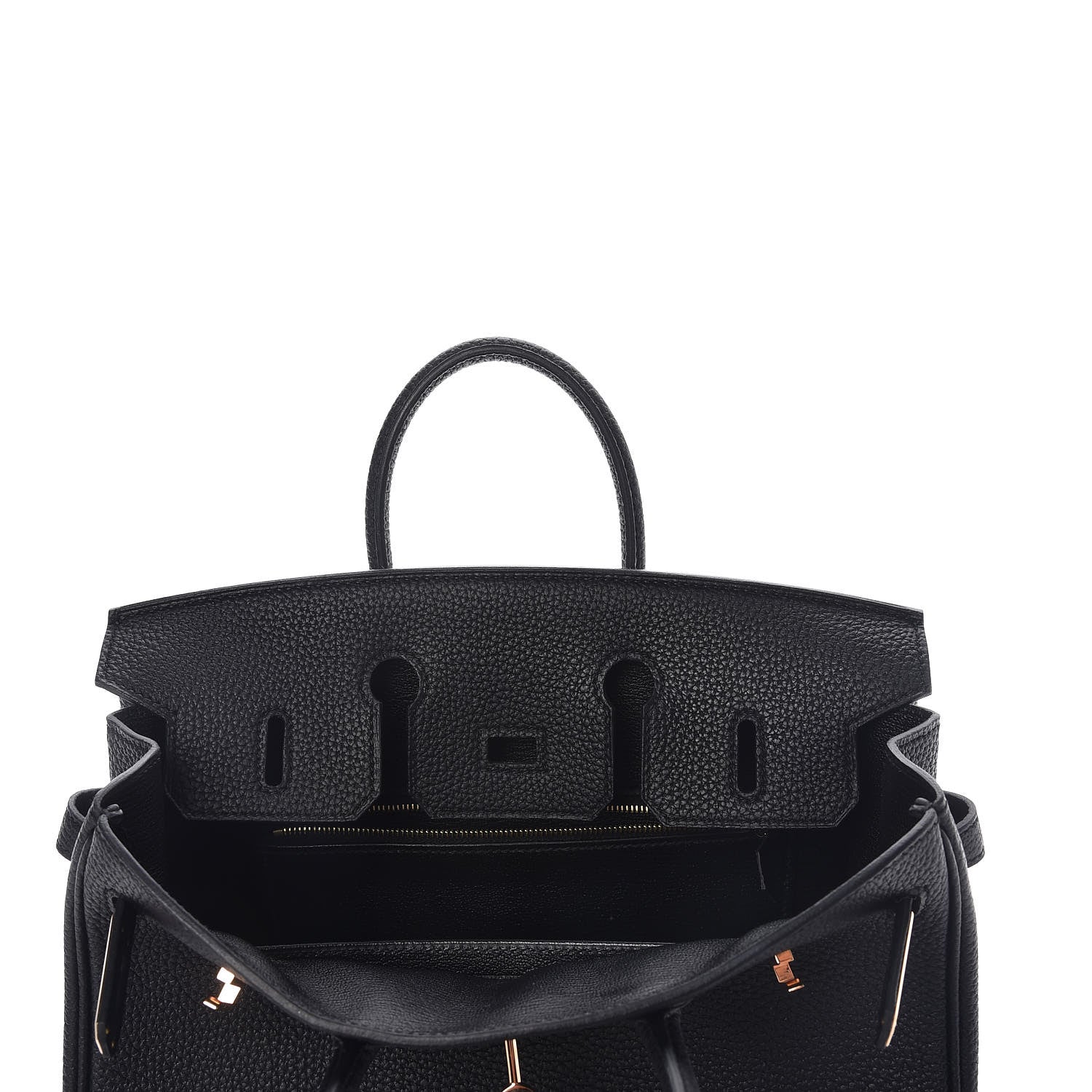 Hermes Togo Birkin 25 Black 9 of 37