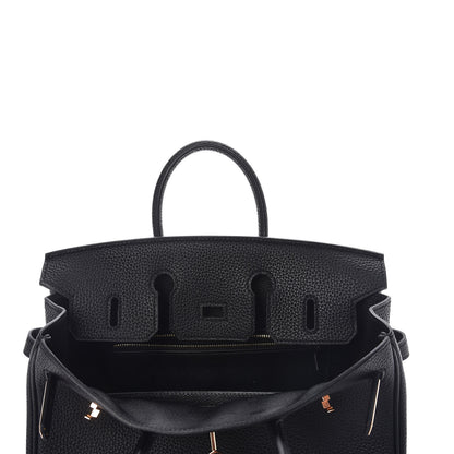 Hermes Togo Birkin 25 Black 9 of 37