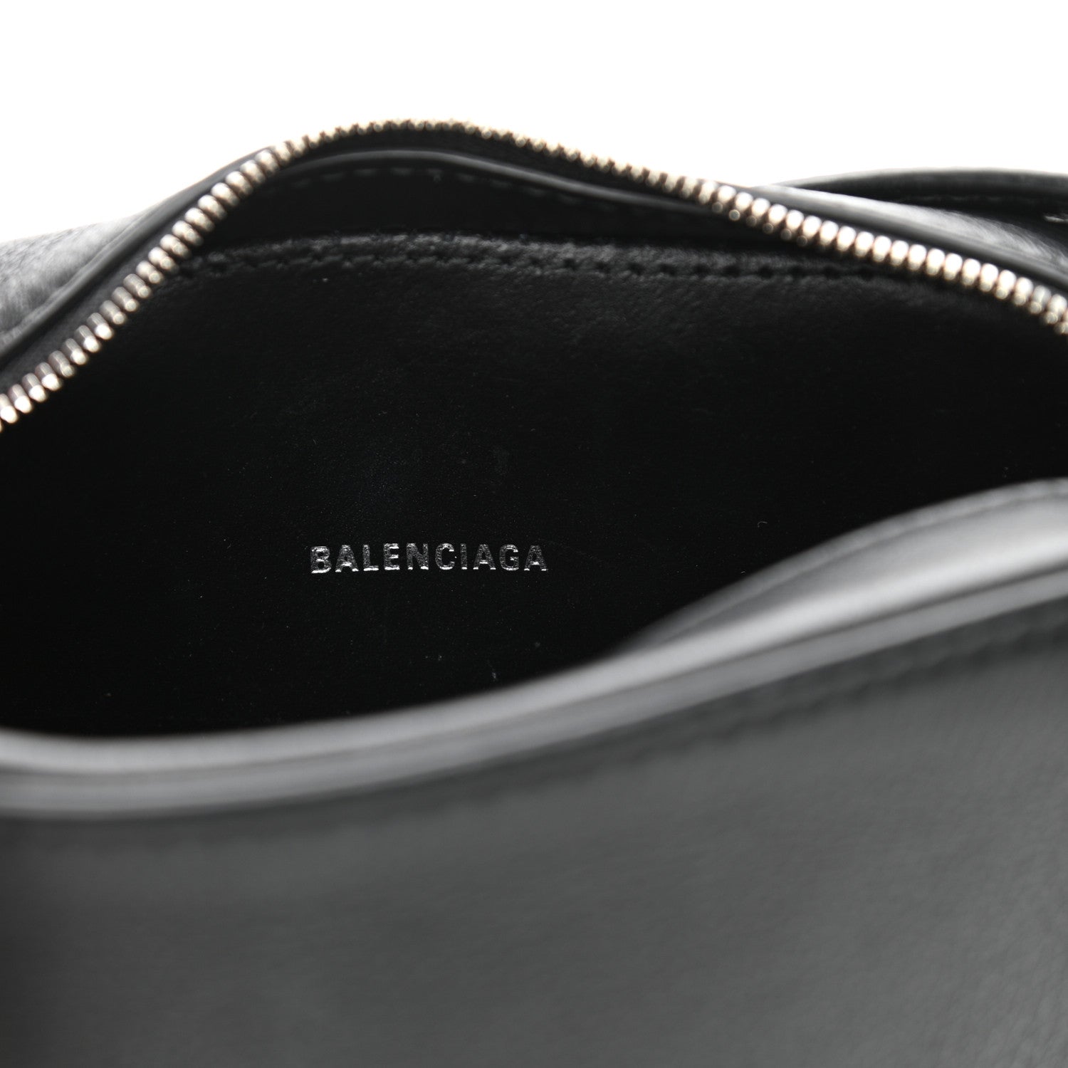 Balenciaga Calfskin Logo XS Everyday Camera Bag Black 6 of 10