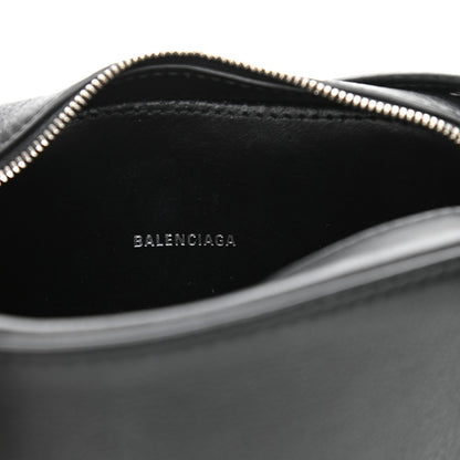 Balenciaga Calfskin Logo XS Everyday Camera Bag Black 6 of 10