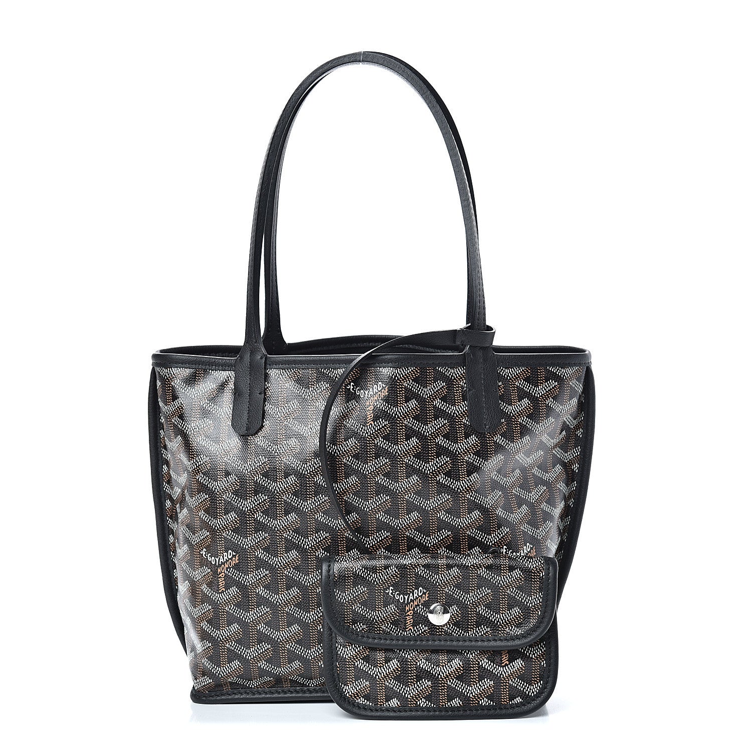 Goyard Goyardine Reversible Mini Anjou Black 1 of 16