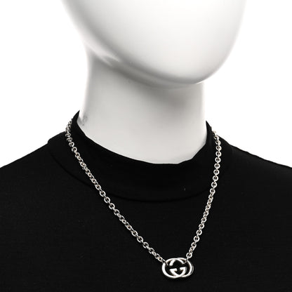 Gucci Sterling Silver Britt Necklace 2 of 4