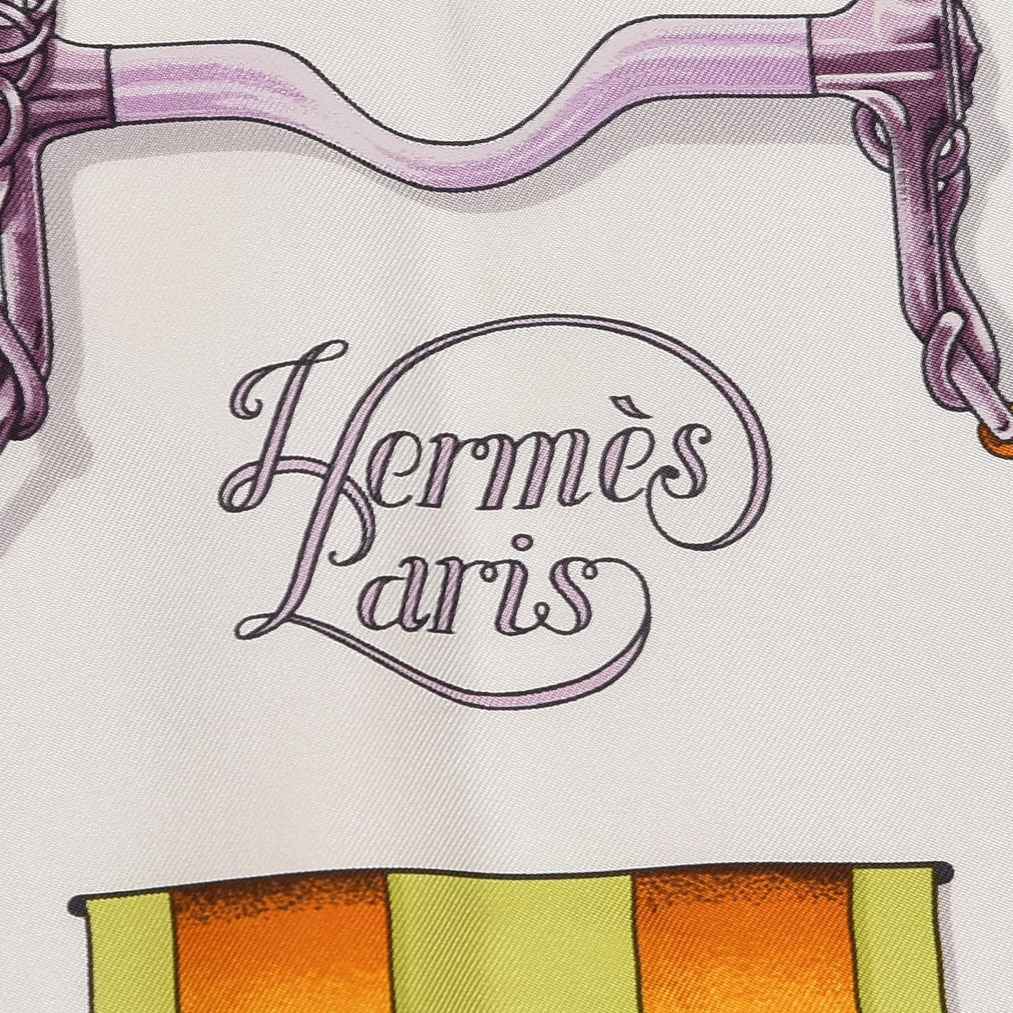 Silk Grand Manege Scarf 90
