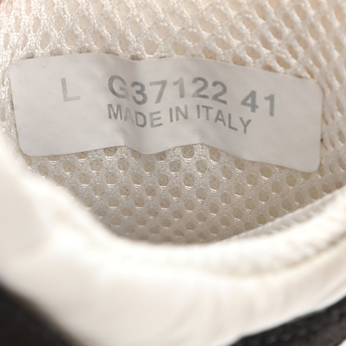 Nylon Suede Calfskin CC Sneakers 41 White Dark Grey