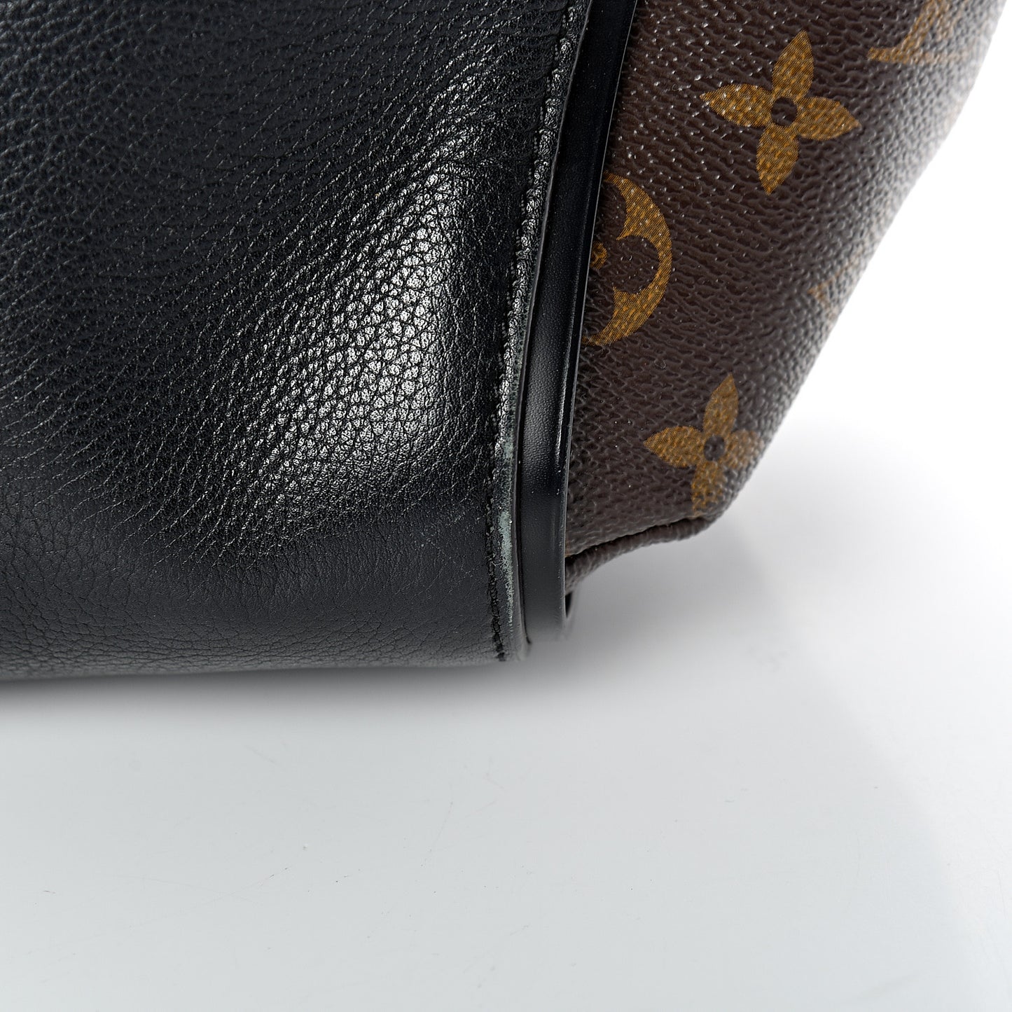 Calfskin Monogram Kimono Tote Black