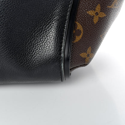 Louis Vuitton Calfskin Monogram Kimono Tote Black 21 of 25