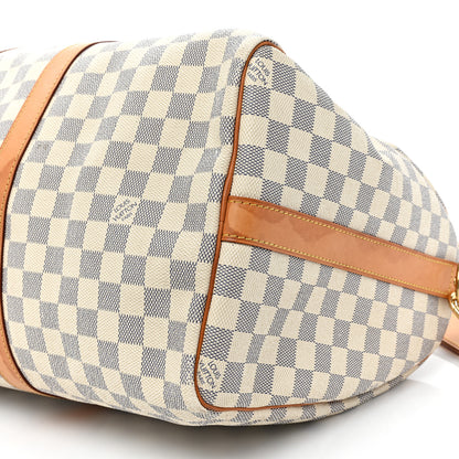 Louis Vuitton Damier Azur Keepall Bandouliere 45 8 of 22