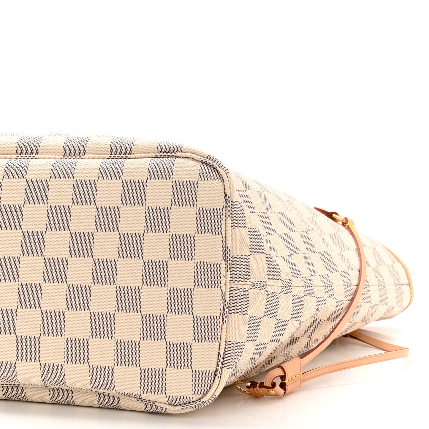 Damier Azur Neo Neverfull MM Rose Ballerine