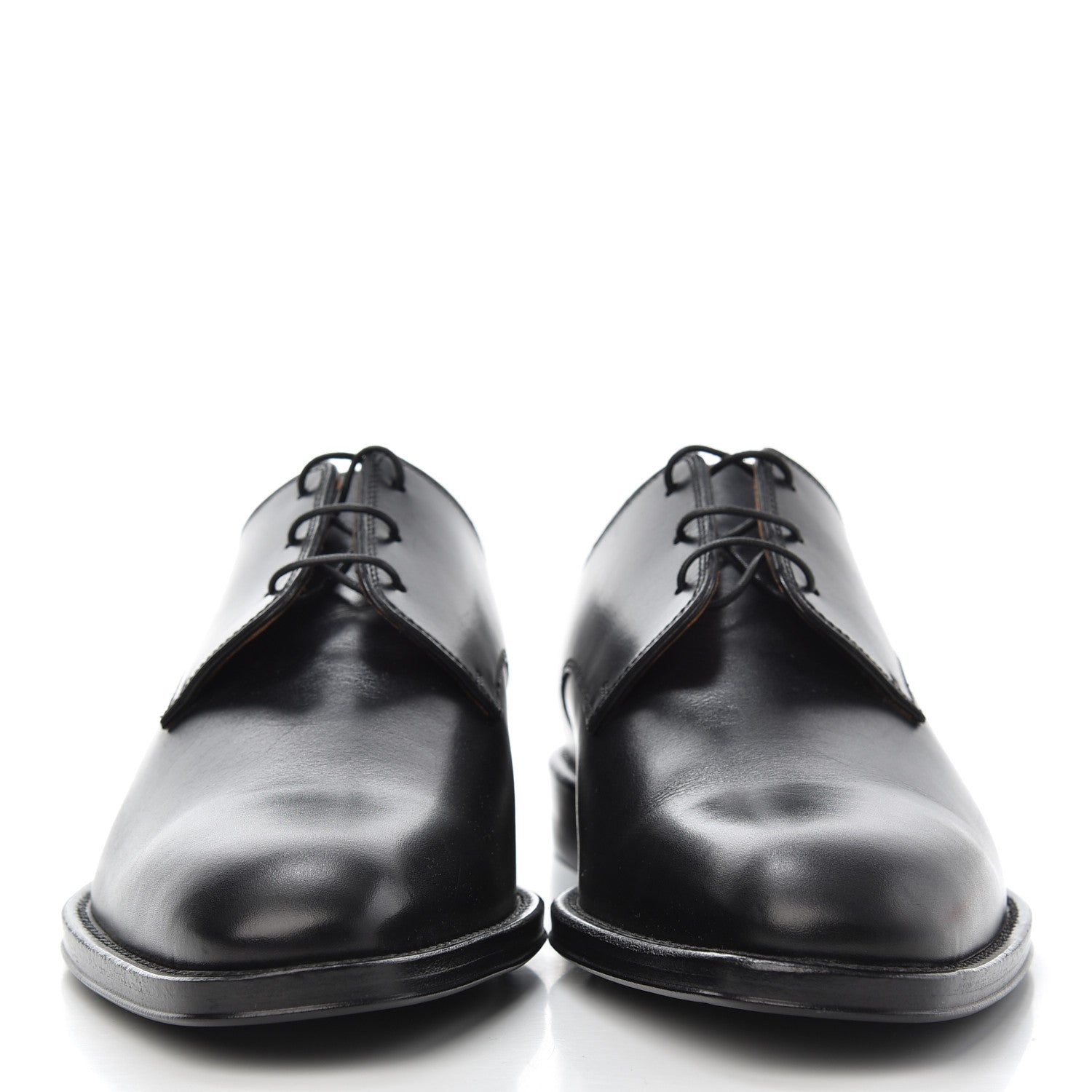 Givenchy Calfskin Mens Kline Lace Up Derby Shoes 41 Black 2 of 12