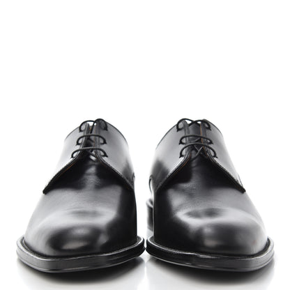 Givenchy Calfskin Mens Kline Lace Up Derby Shoes 41 Black 2 of 12