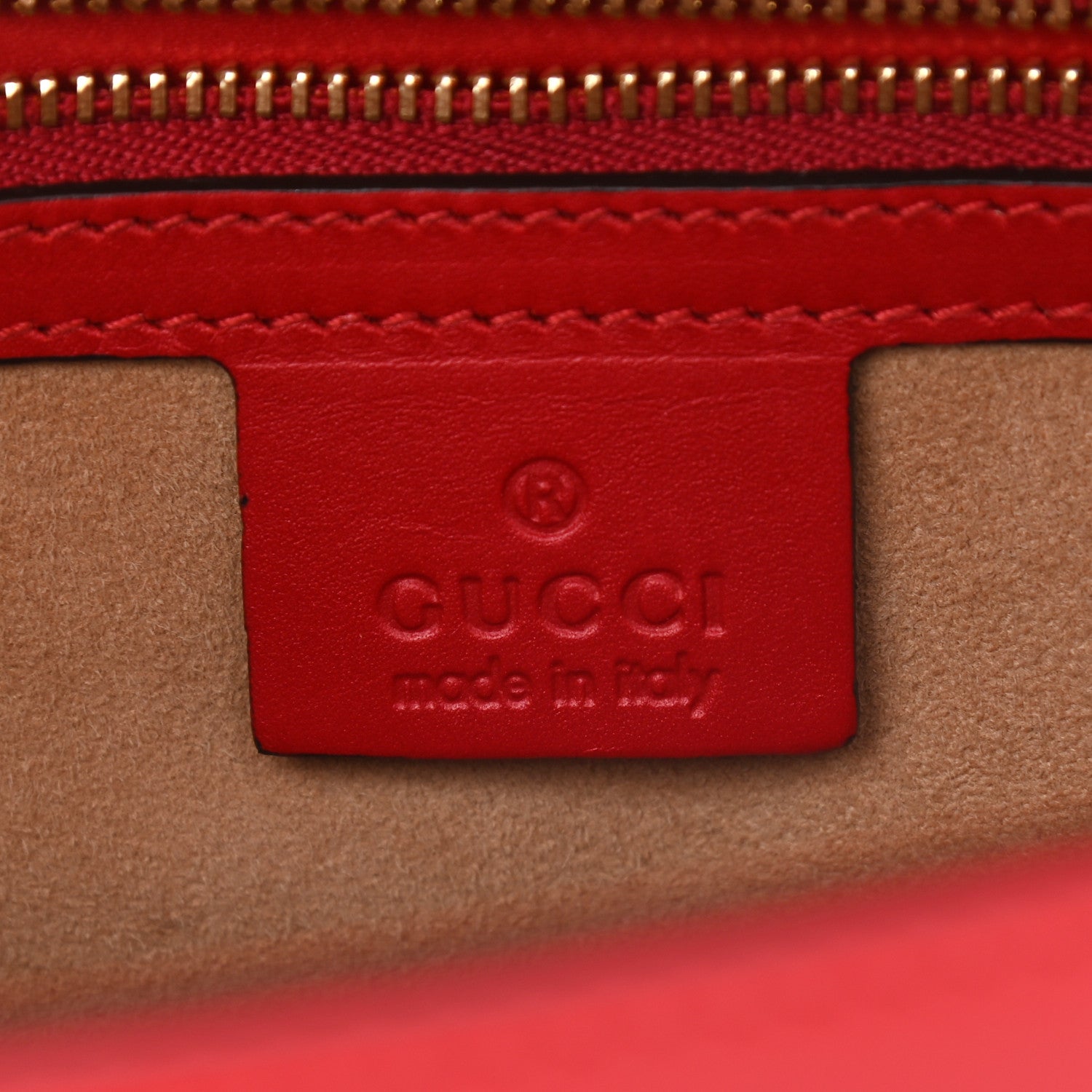 Gucci Calfskin Small Sylvie Shoulder Bag Hibiscus Red 6 of 9