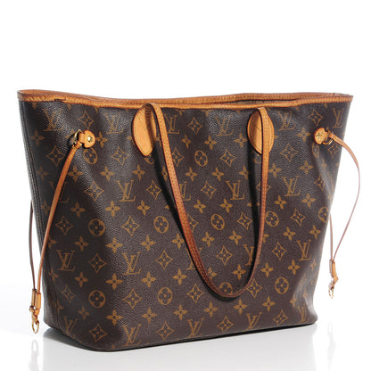 Louis Vuitton Monogram Neverfull MM 3 of 9