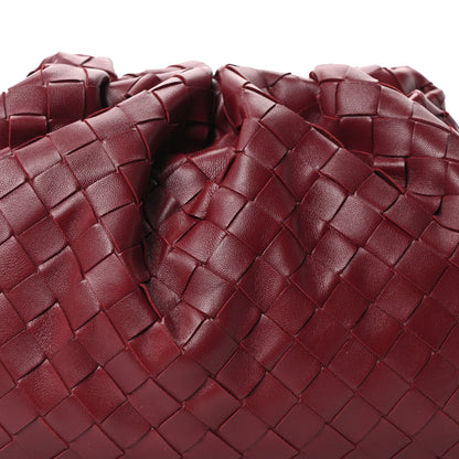 Bottega Veneta Nappa Maxi Intrecciato The Pouch Oversized Clutch Bordeaux 8 of 10