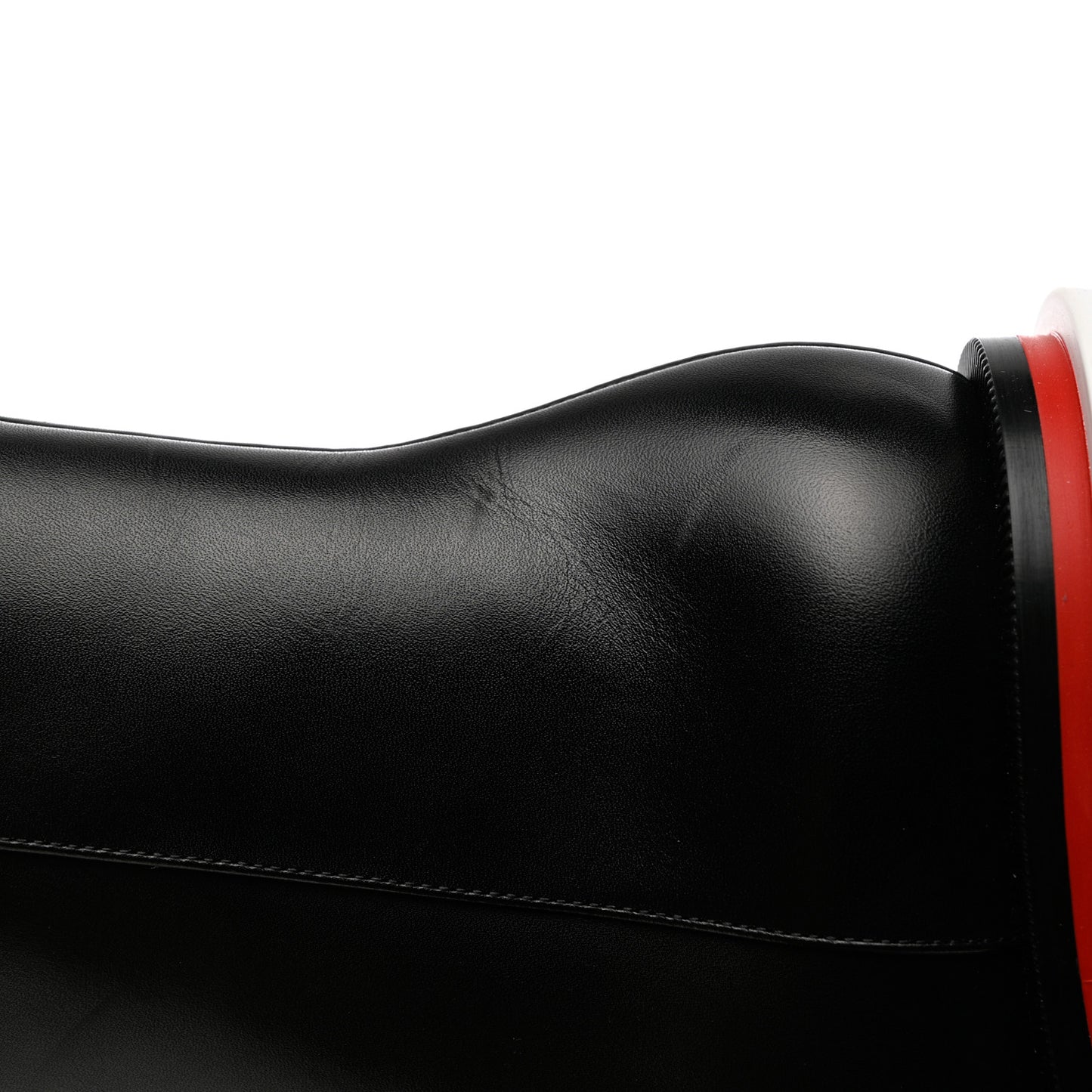 Calfskin Maxiboot Boots 37 Black