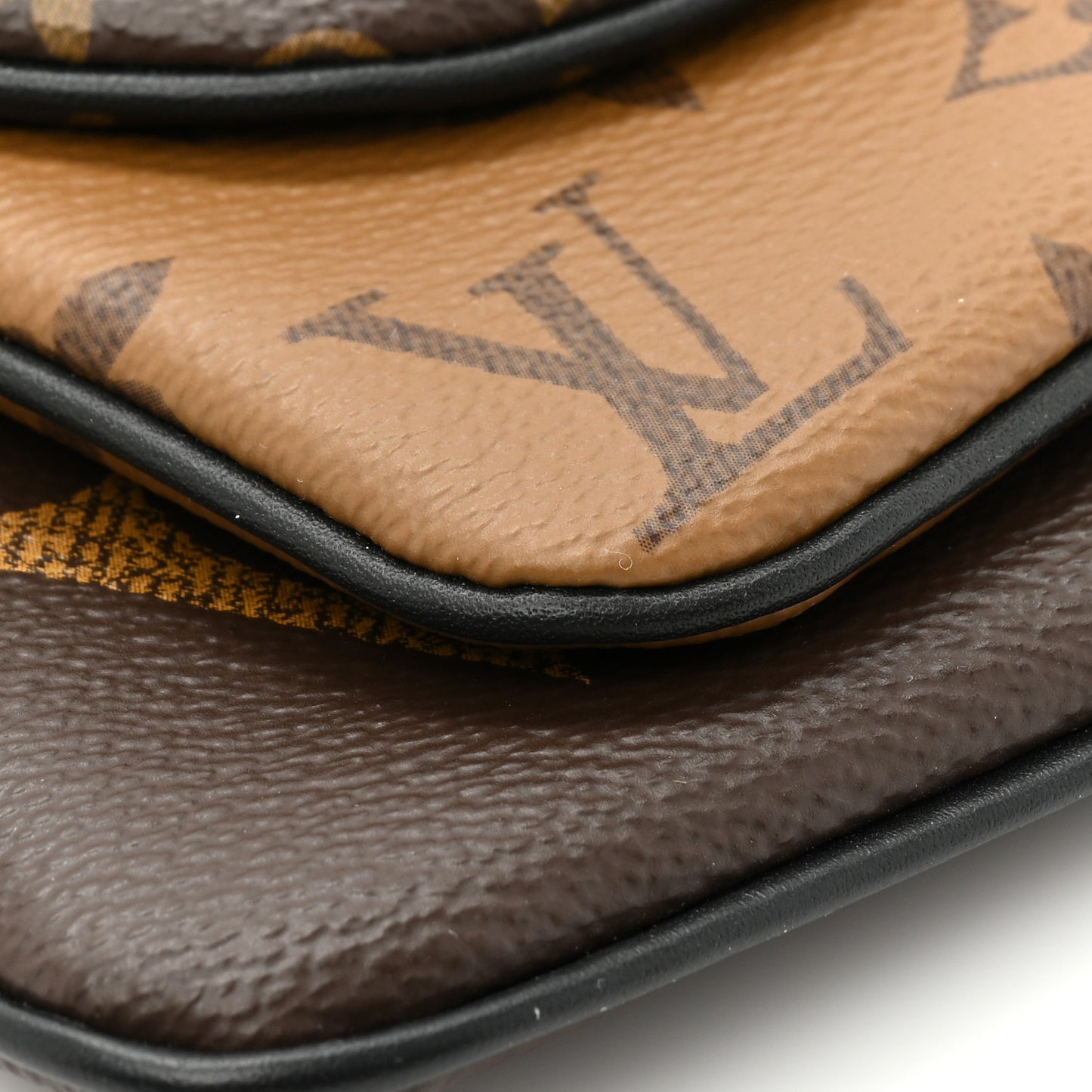 Reverse Monogram Giant Trio Pouch