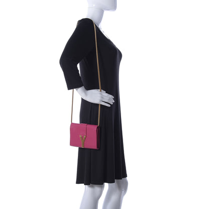 Saint Laurent Calfskin Small Classic Y Satchel Fuchsia 2 of 20