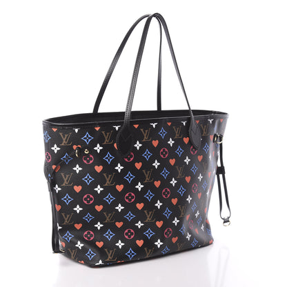 Louis Vuitton Game On Neverfull MM Black 3 of 9