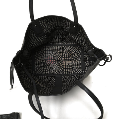 MCM Visetos Medium Liz Reversible Shopper Tote Phantom Grey 5 of 22