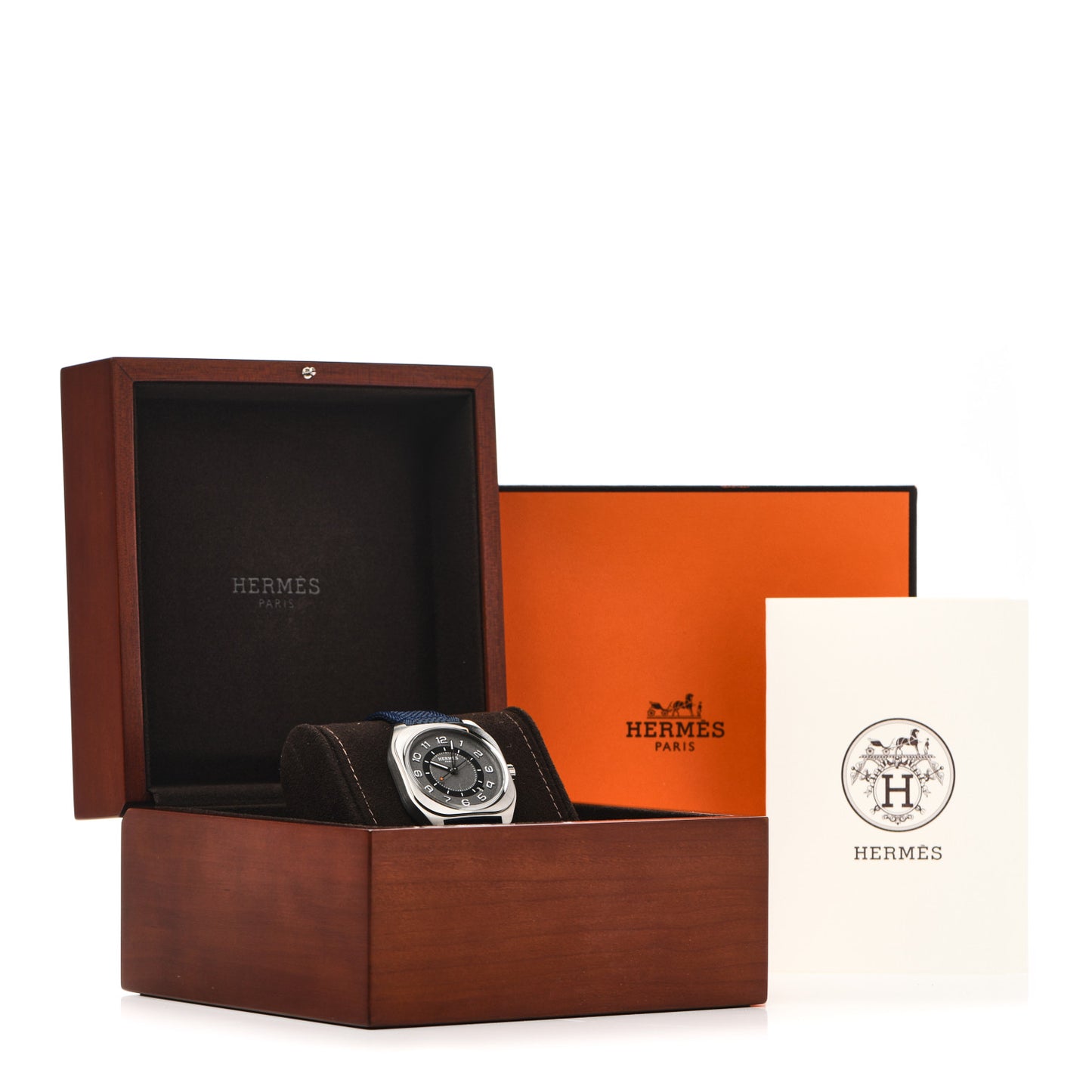 Titanium Nylon 39mm H08 Automatic Watch Bleu Abysse