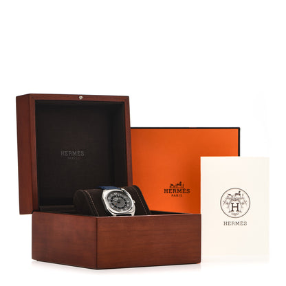 Hermes Titanium Nylon 39mm H08 Automatic Watch Bleu Abysse 5 of 5