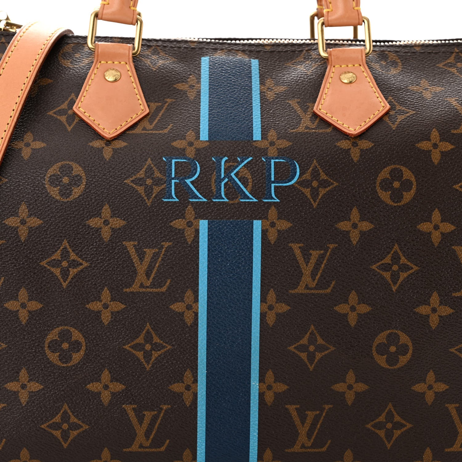 Louis Vuitton Monogram My LV Heritage Speedy Bandouliere 30 Marine Blue Clair 8 of 12