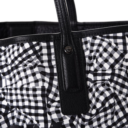 MCM Visetos Medium Liz Reversible Shopper Tote Black 14 of 14