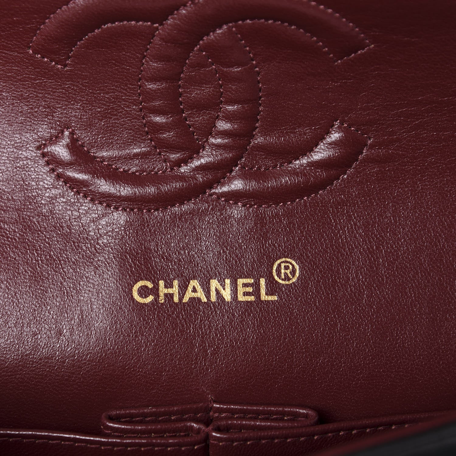 Chanel Lambskin Quilted Medium Double Flap Black 8 of 11