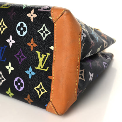 Louis Vuitton Monogram Multicolor Audra Black 8 of 10