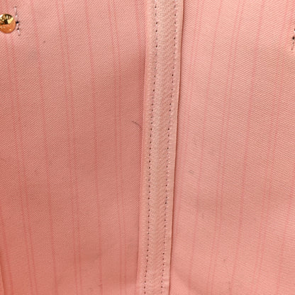 Louis Vuitton Damier Ebene Neo Neverfull MM Rose Ballerine 12 of 19