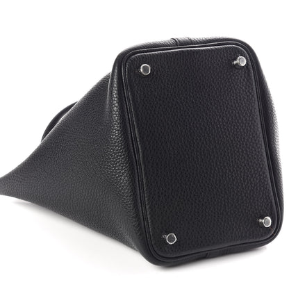 Hermes Taurillon Clemence Picotin Lock 18 PM Black 5 of 10
