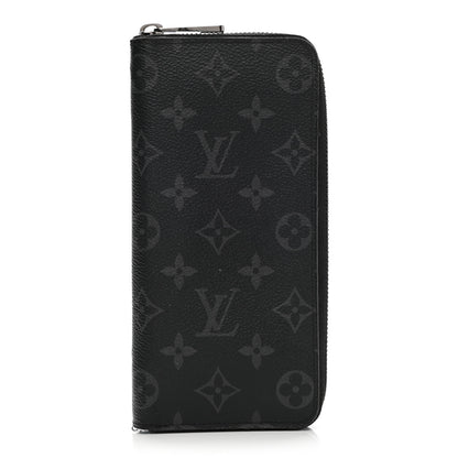 Louis Vuitton Monogram Eclipse Vertical Zippy Wallet 1 of 8
