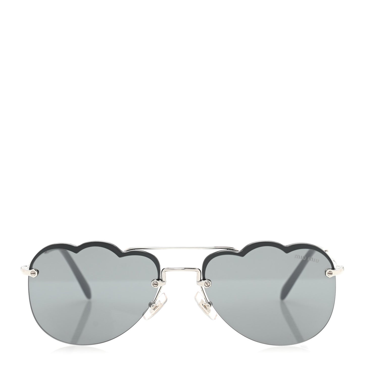 Metal Cloud Sunglasses SMU56U Silver