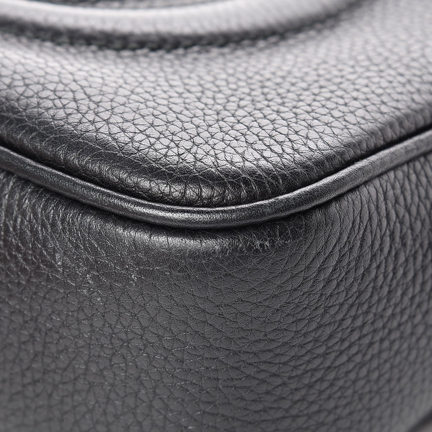Gucci Pebbled Calfskin Small Soho Disco Bag Black 13 of 19