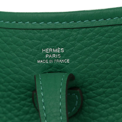 Hermes Taurillon Clemence Evelyne TPM Vert Vertigo 6 of 10