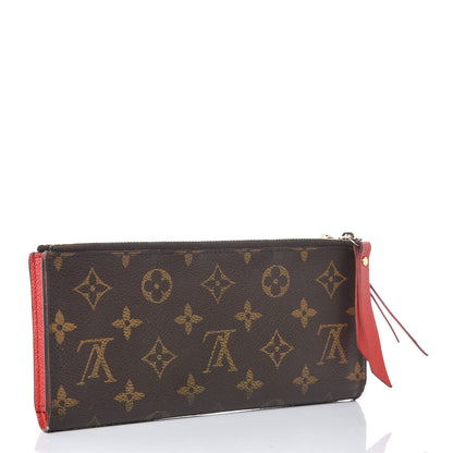 Louis Vuitton Monogram Adele Wallet Coquelicot 3 of 10