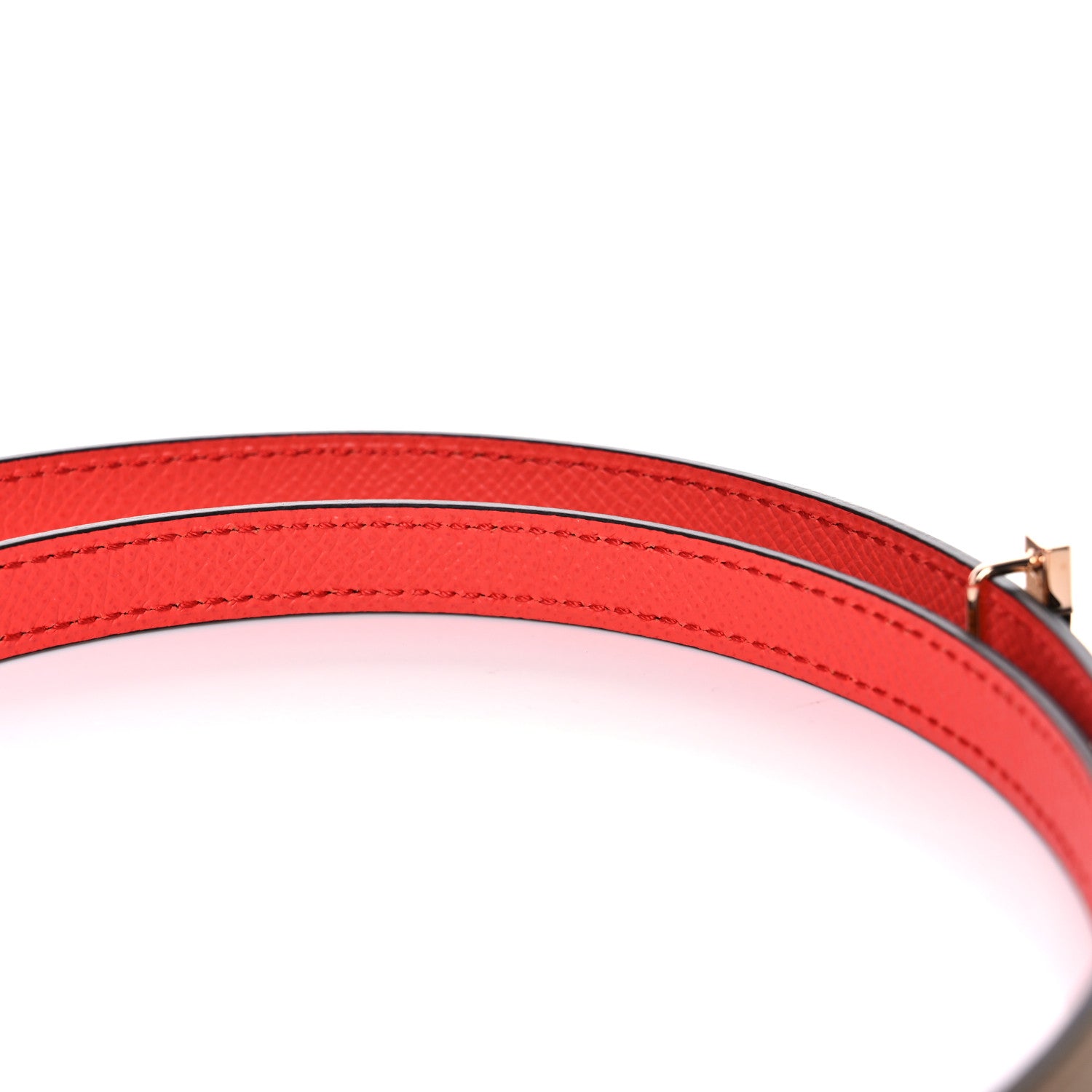 Hermes Swift Epsom 13mm Focus Belt 75 Chai Rose Jaipur 5 of 6