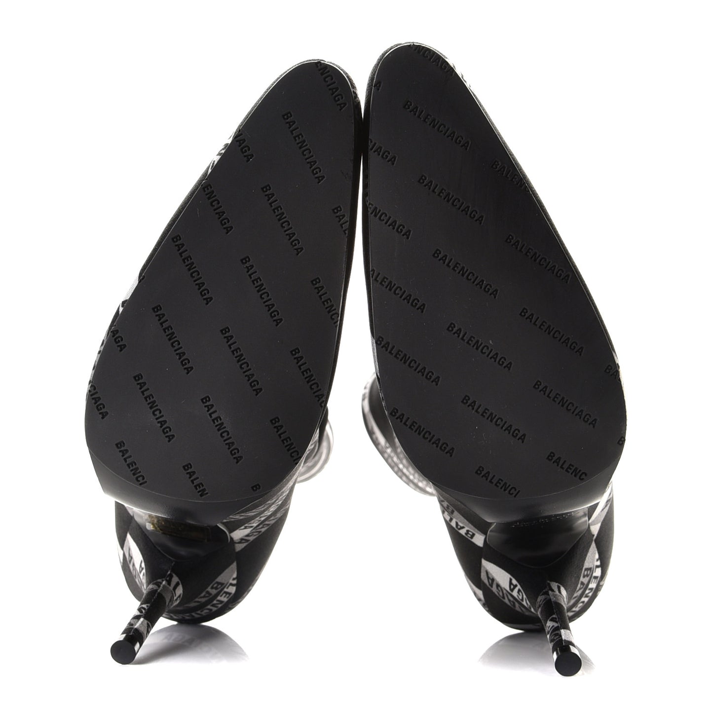 Spandex Losange Monogram 110mm Booties 36 Gris Black