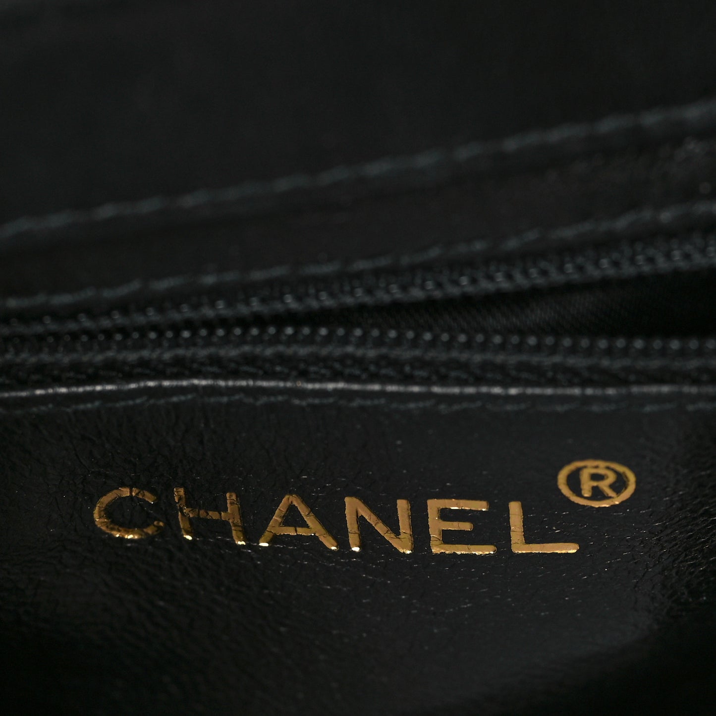 Lambskin Quilted Flap Waist Belt Bag Black