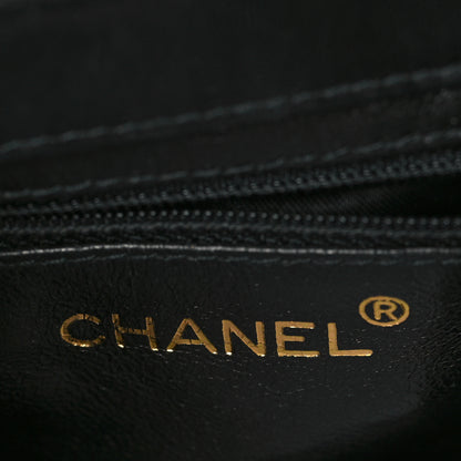 Chanel Lambskin Quilted Flap Waist Belt Bag Black 5 of 8