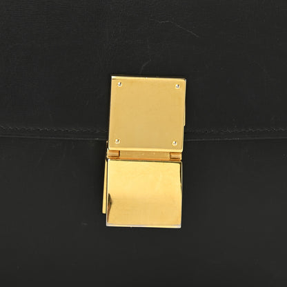 Celine Box Calfskin Medium Classic Box Flap Bag Black 8 of 12